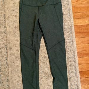 Dark Green Outdoor Voices Leggings